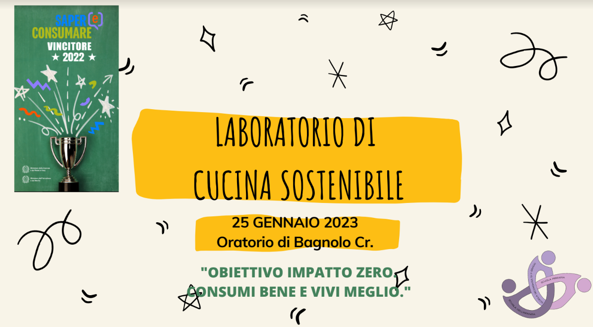 Laboratorio di cucina sostenibile