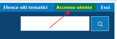 Fare clic su Accesso utente